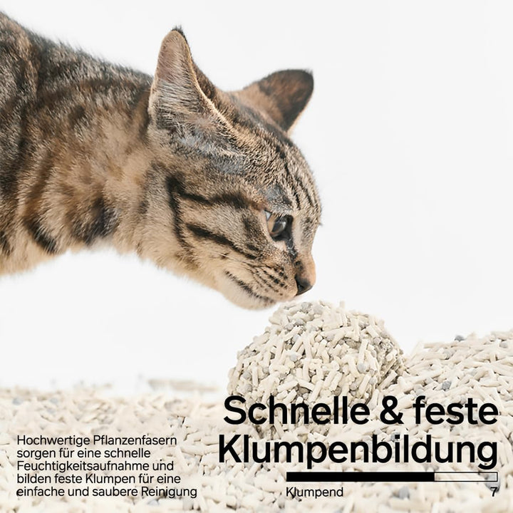 pidan Tofu Katzenstreu mit Bentonit 4,8 kg (2 Beutel) 4,8 kg (2er-Pack), 4,8 kg (2er-Pack)