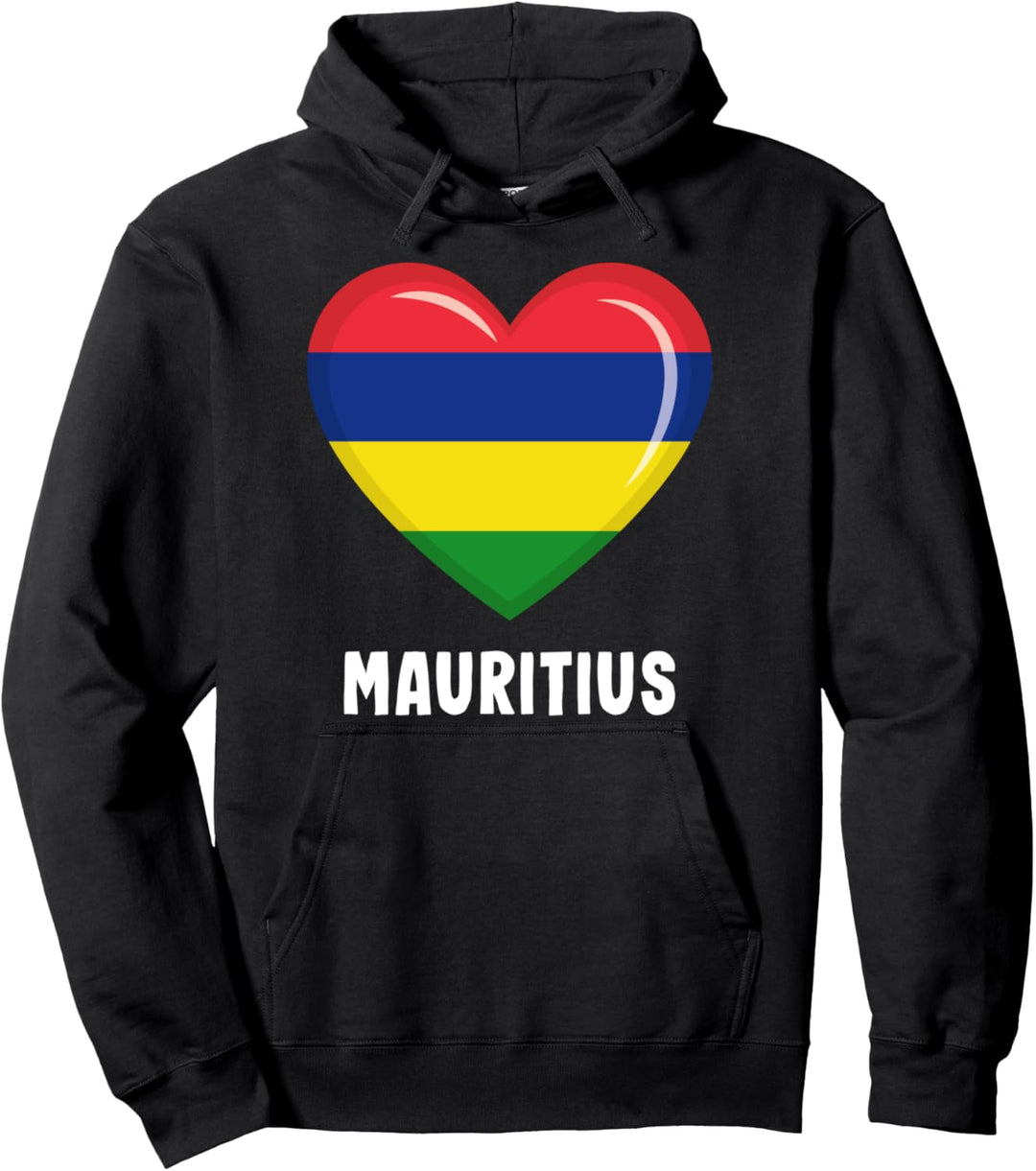 Mauritius Flagge Hoodie | Mauritianisch Pullover Hoodie