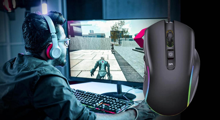 Gaming-Maus, Blaue Marke