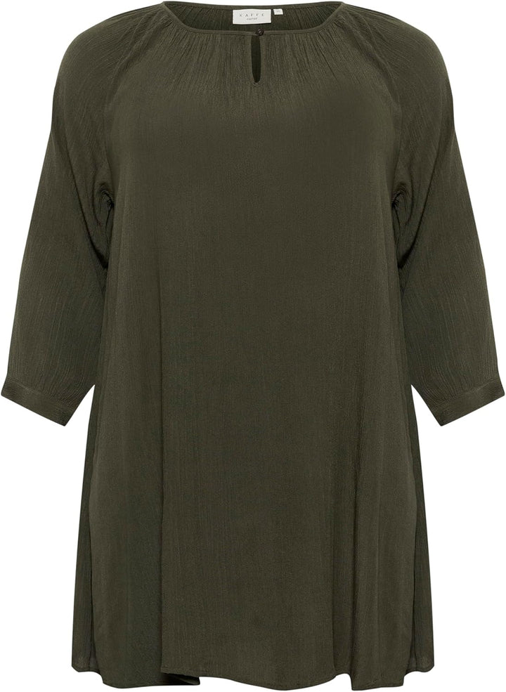 KAFFE CURVE Damen Tunic, 40 Gro&amp;