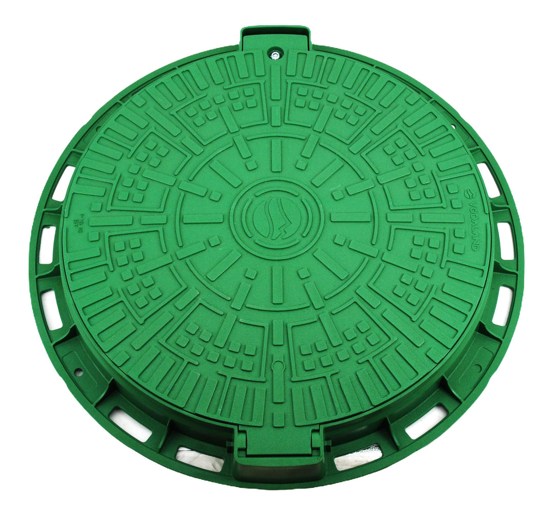 Megaa store Kanaldeckel Kunstoffdeckel Schachtdeckel DN600 Gully Brunnendeckel Kunststoffschacht Sch