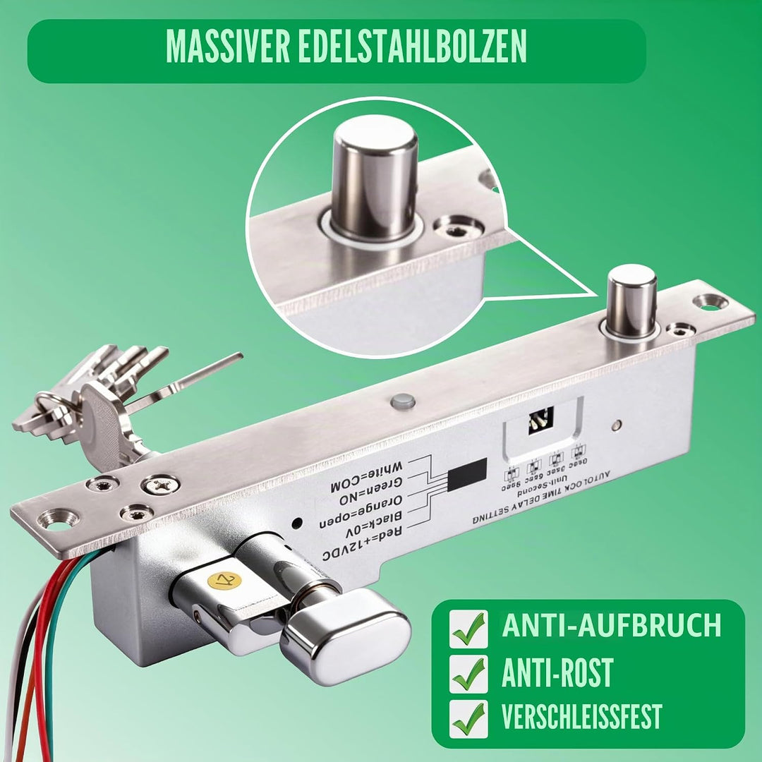 UHPPOTE-SCHRAUBE SCHLOSS Schlüssel öffnen sichere Stabilität, nicht elektrisch, kein manuelles öffne