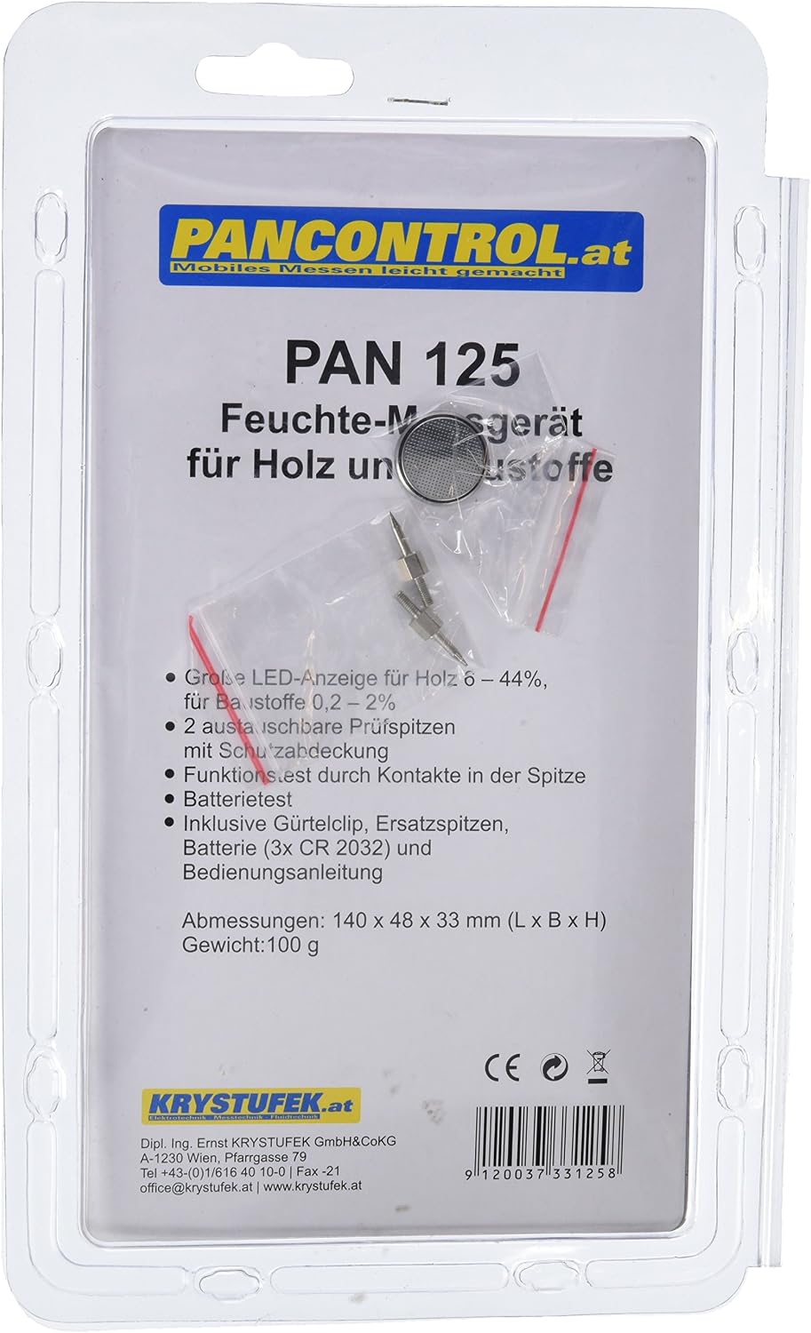 Pancontrol Feuchtemessgerät, PAN 125