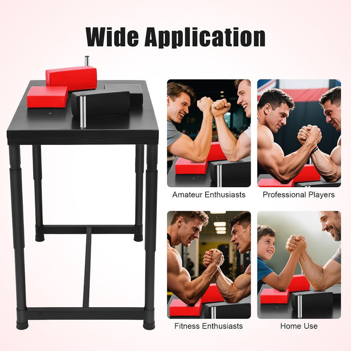 Armwrestling Tisch Professioneller Armdrücken Tisch 90*65*100cm Standardarm Armdrück Tisch mit Ellbo