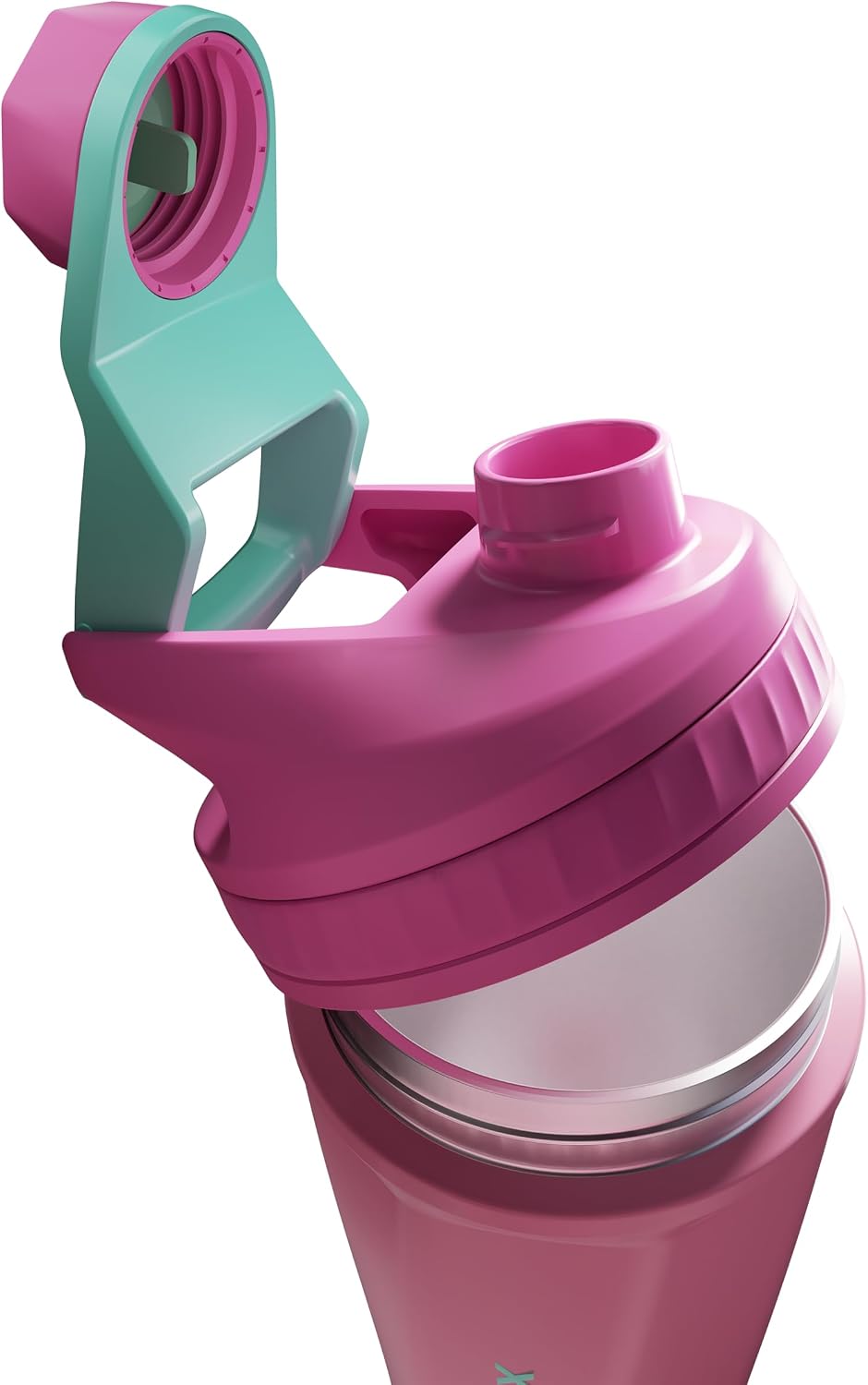 VOLTRX ChillMix Shaker Isoliertem Edelstahl - USB-C Aufladbarer Elektrischer Proteinshake-Mixer, Sha