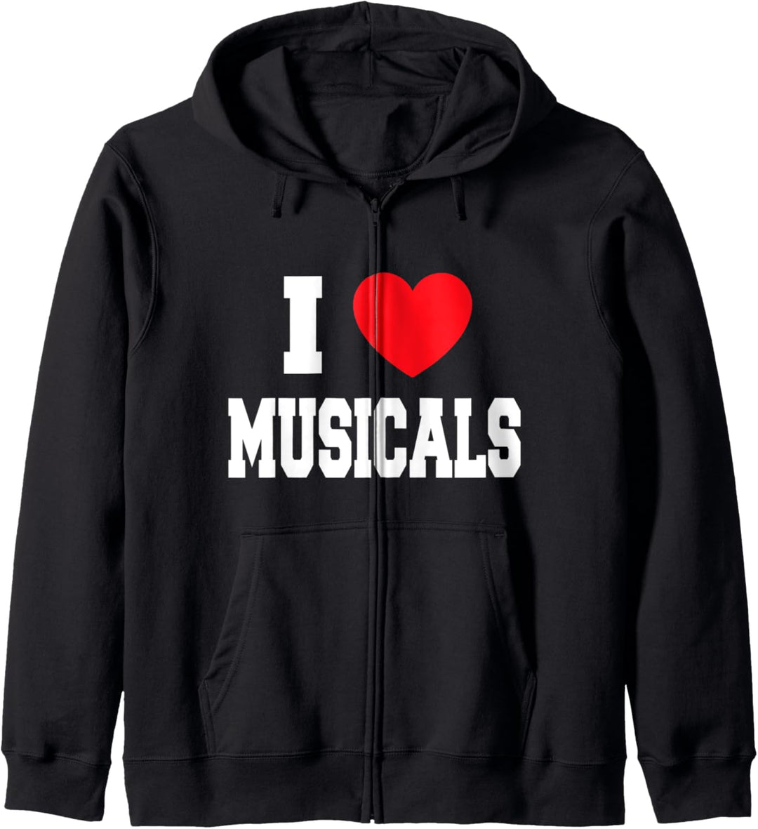 I Love Musicals Kapuzenjacke