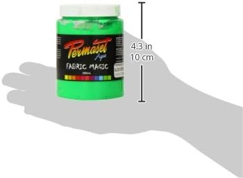 Permaset - Supercover Tinte - für Leinwanddruck - Glow Green (leuchtgrün) - 300ml