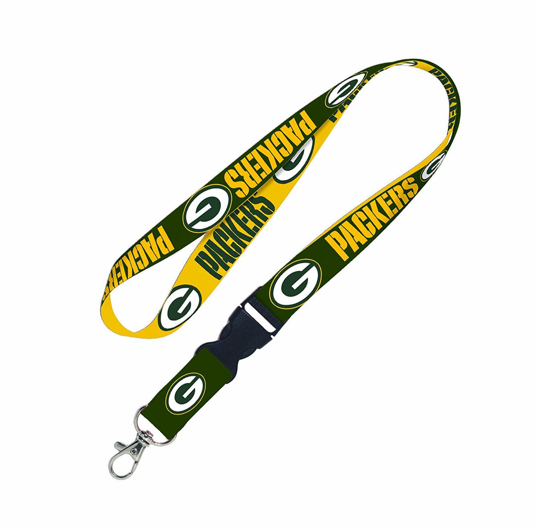 Wincraft NFL Schlüsselband Lanyard 25 mm breit Green Bay Packers