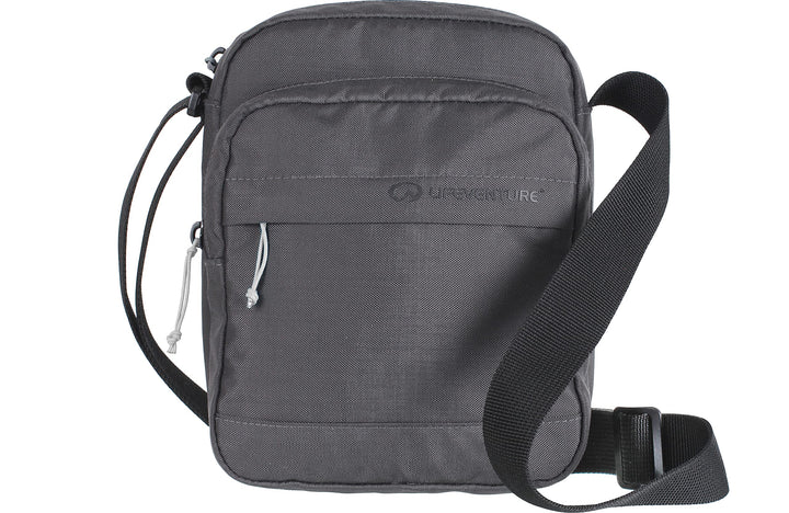 Mountain Warehouse LIFEVENTURE RFID SHOULDER BAG, RECYCLED, GREY ONE Einheitsgrösse