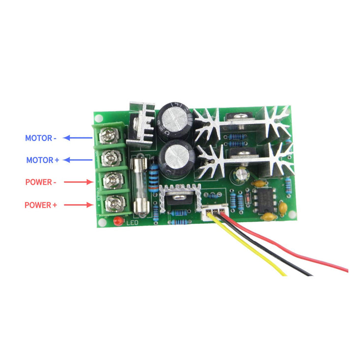CHANCS Electric Power Tool Mikromotor 775 12V/24V 4500RPM 9000RPM DC Mini-Getriebemotor mit PWM für