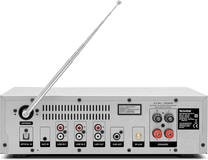 TechniSat DIGITRADIO 760 CD IR –Kompakte Premium Stereoanlage (Internetradio, DAB+, UKW, CD-Player,