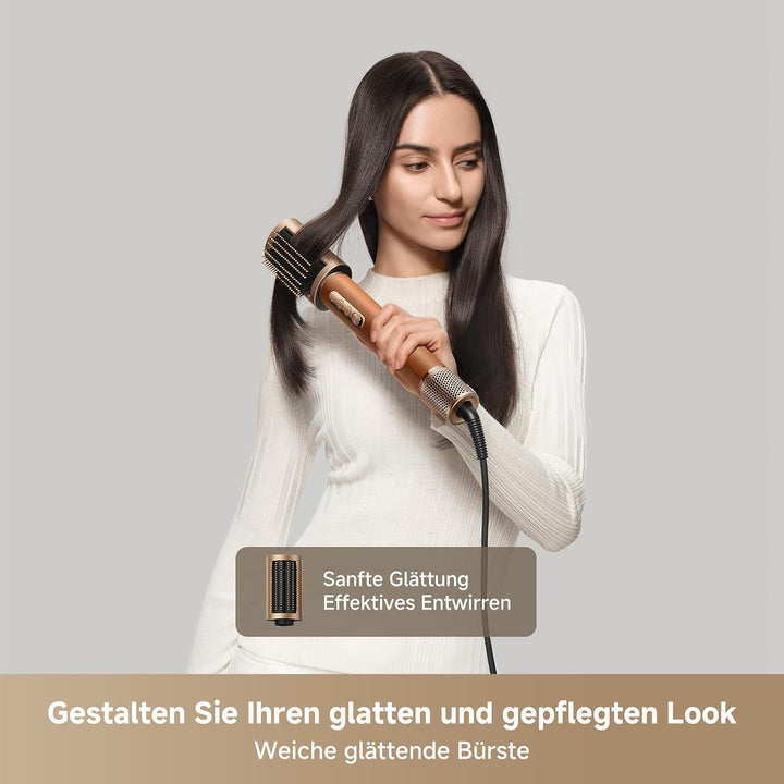 dreame AirStyle Pro 2, 7-in-1-Hairstyler, Schnelltrocknend, 2 Lockenaufsätze, Volumen für das Haar,