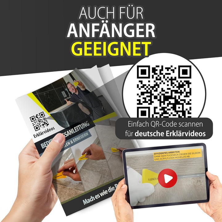 Das perfekte Fugenerstellungs Set mit allen Radien was du brauchst - Für Anfänger und Profis mit Anl