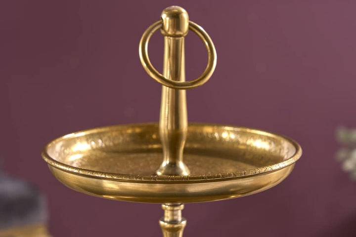 Etagere Orient - 50cm - Gold - Metall-Aluminium-Legierung Unikat 48 cm, 48 cm