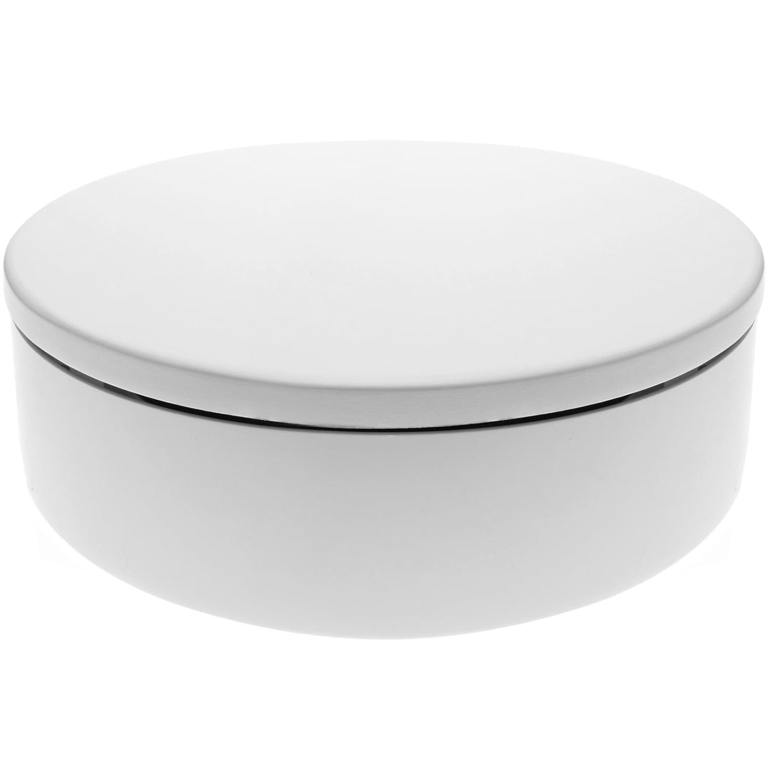 PrimeMatik - Elektro-Drehfuss 20cm Drehplattform weiss