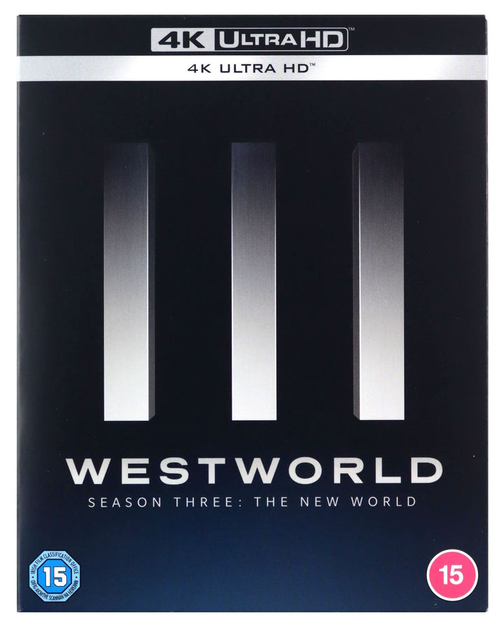 Westworld: Season 3 [4K Ultra-HD] [2020] [Region Free] [HD DVD] [Blu-ray], 4K