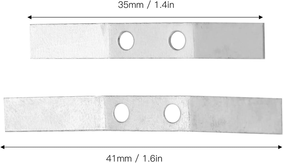 RiToEasysports 8Pcs Hinterachse Blattfeder Stahl Dämpfung Blattfedern Ersatzteile Kompatibel mit WPL
