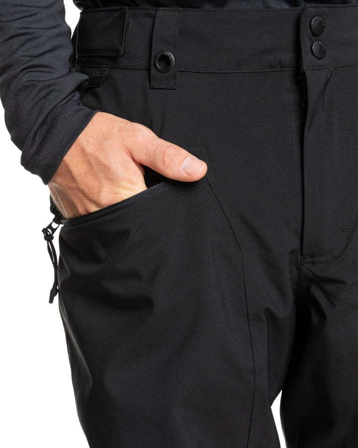 Quiksilver Herren Wanderhose Boundry L True Black, L True Black