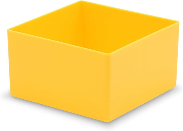 10 Stk. Einsatzkästen E 63, 5 Grössen, 5 Farben, Industrienorm, aus Polystyrol, schlagfest (108x108x