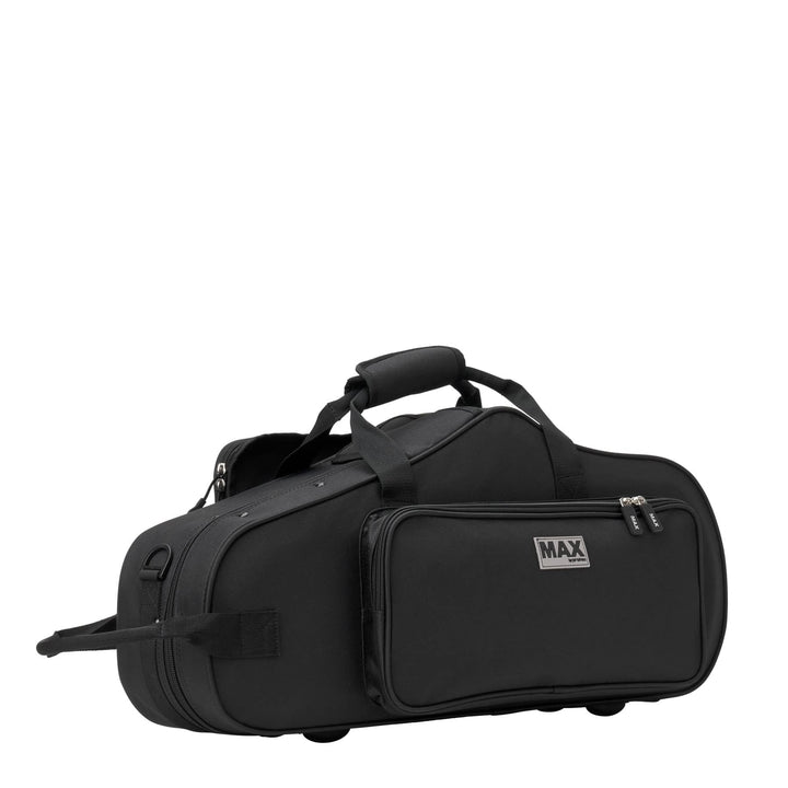 Protec Max Koffer für Altsaxophon, konturiert, schwarz, Schwarz