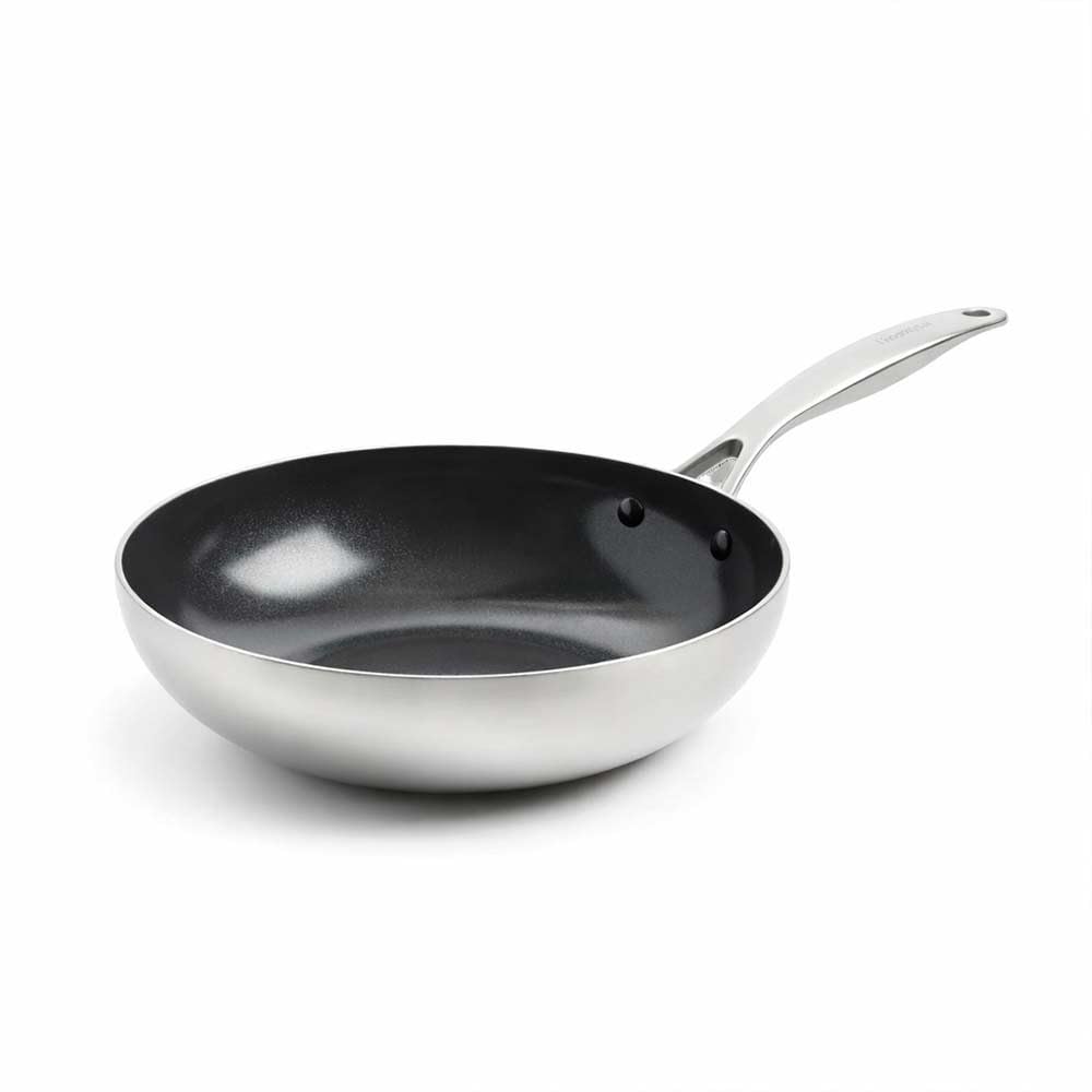 Greenpan Geneva Thermolon Ceramic Non-Stick 28cm Wokpfanne