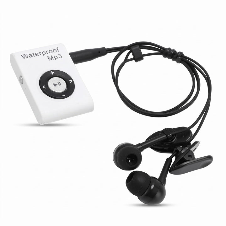 Bewinner 8 GB MP3 -Player Zum Schwimmen und Laufen, IPX8 wasserdichte Unterwassermusik Player, Multi