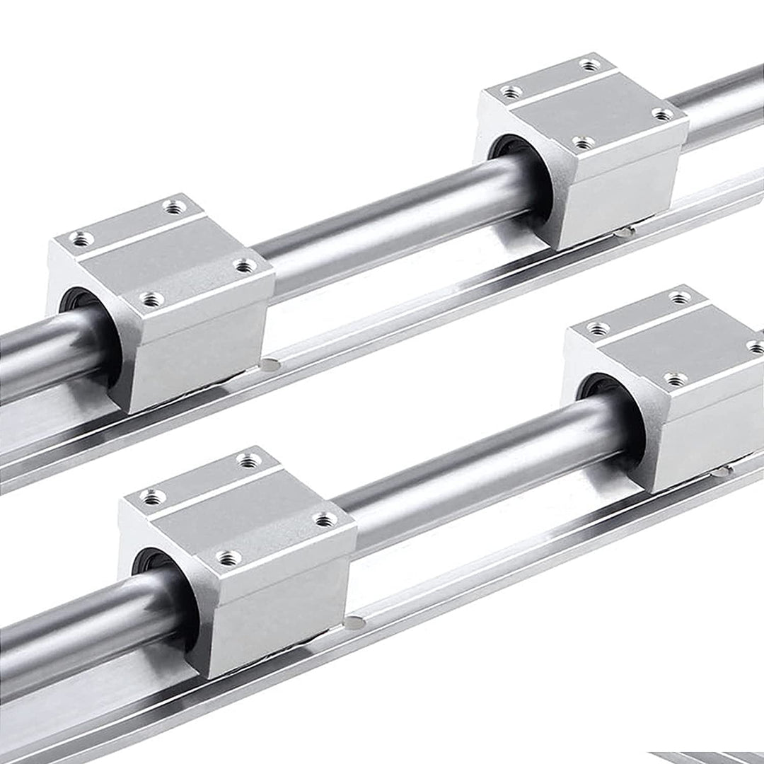 CNCMANS Linearführung 4 Stücke SBR20-800mm Führungsschiene und 8 Stücke SBR20UU Schiebeblock bearing