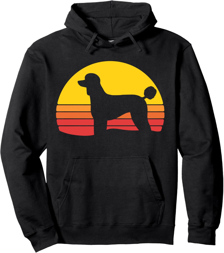 Pudel Retro Königspudel Zwergpudel Poodle Pullover Hoodie