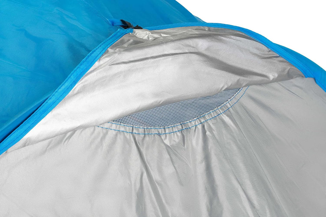 Strandmuschel Pop Up mit UV Schutz 50, Leicht zu Tragen Strandzelt, Koffertauglich, Strand Windschut