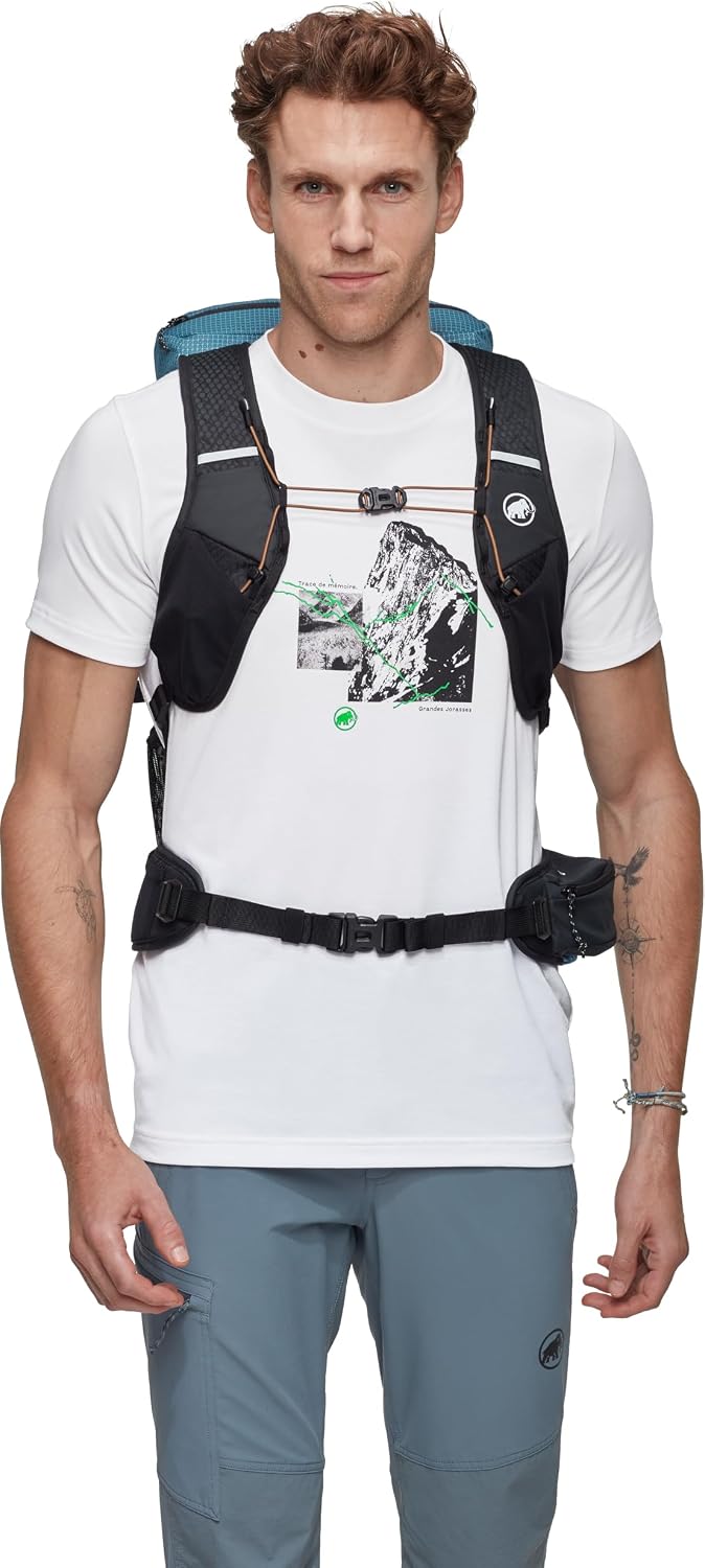 Mammut Ducan 26 Wanderrucksack mit Netzrücken Saphire-Black Gr. 26L Leichter &amp; Komfortabler Unisex R
