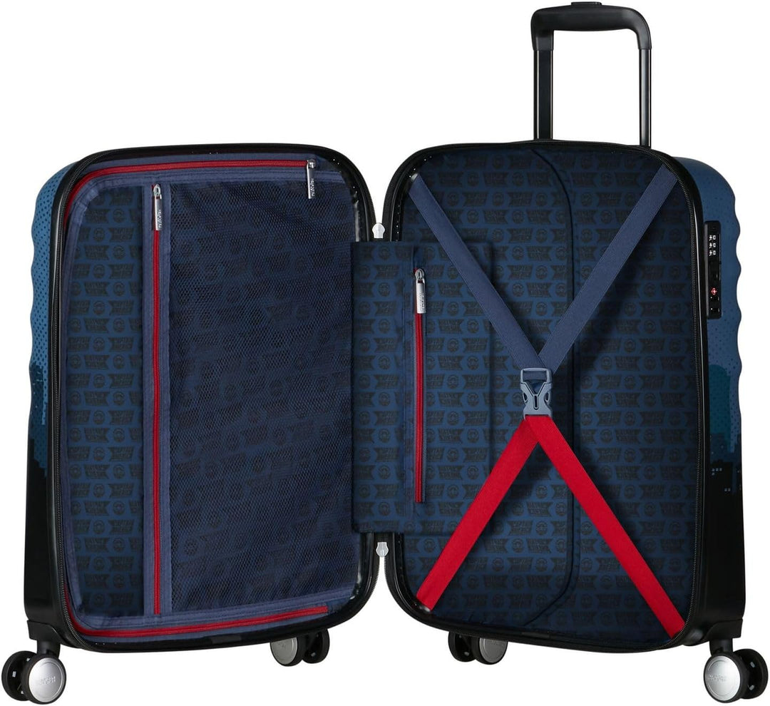 American Tourister Marvel Legends FL - Spinner S, Handgepäck, 55 cm, 36 L, Mehrfarbig (Captain Ameri