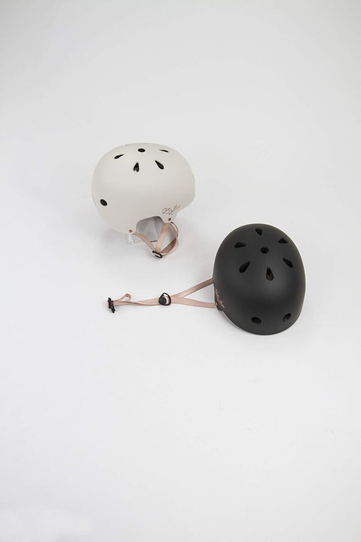 Rio Roller Rose Helmet Skateboard-Helm, Unisex, für Erwachsene 49-52 cm Negro (Cream), 49-52 cm Negr