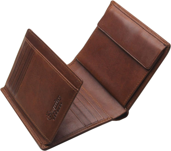 Esquire Dallas Geldbörse Leder 10 cm