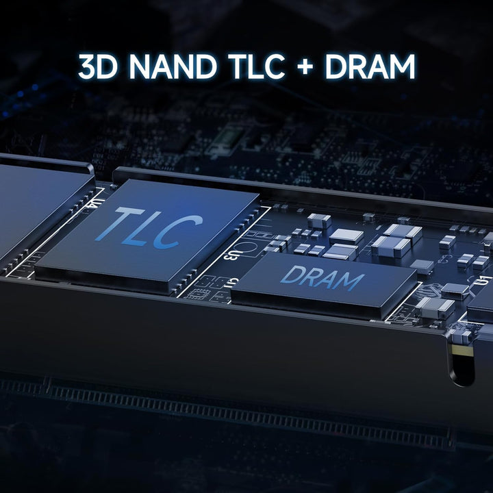 fanxiang S770 2TB PCIe 4.0 NVMe SSD M.2 2280 interne Solid State Drive, mit konfiguriertem DRAM Cach
