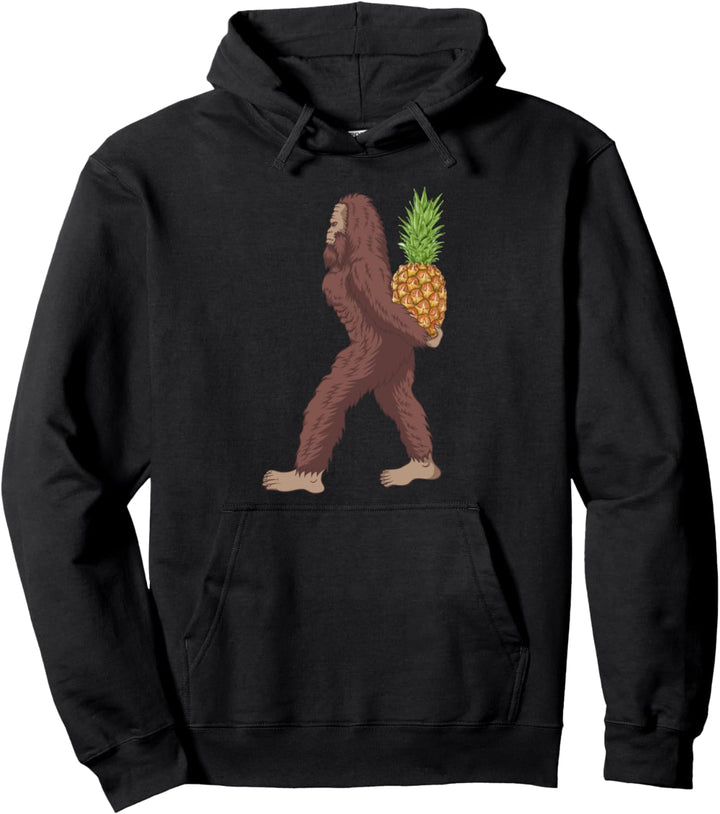 Sasquatch trägt seine Lieblingsfrucht einen Ananas Pullover Hoodie