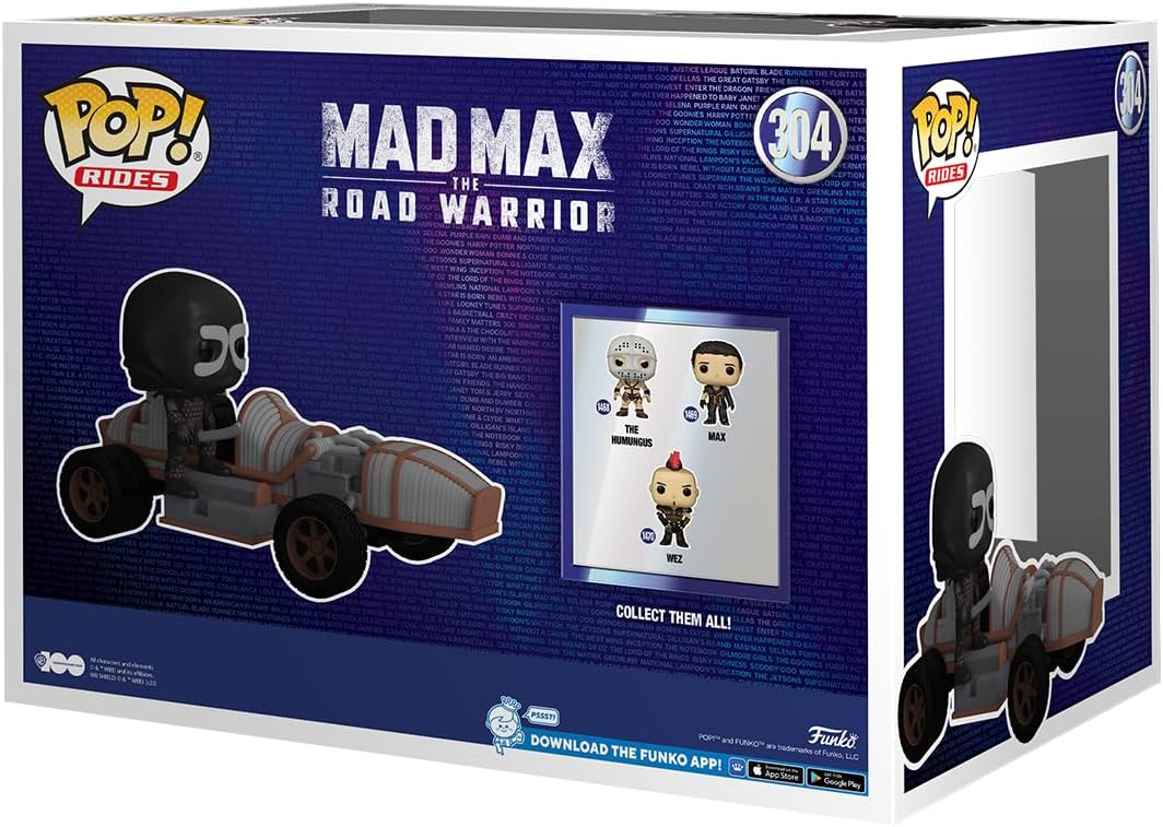 Funko POP! Ride Deluxe: Mad Max: The Road Warrior - Lone Wolf - Mad Max 2: The Road Warrior - Vinyl-