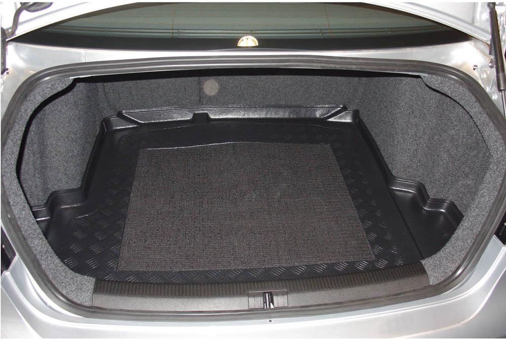 MTM Kofferraumwanne kompatibel mit Volkswagen Jetta 2005-2011, Kofferraummatten Passgenaue mit Antir