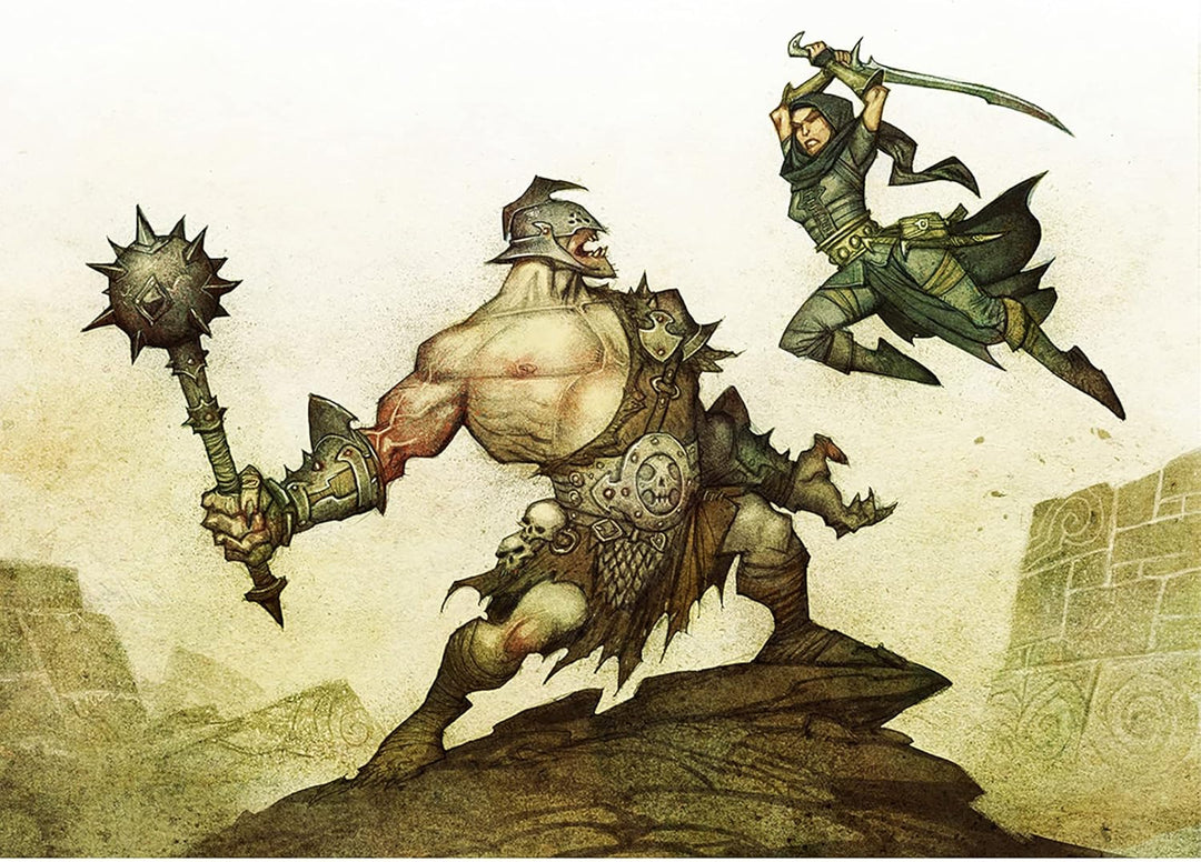 Dragonbane: RPG Core Set - Mirth &amp; Mayhem Boxed Set, Free League Publishing, Includes-Dice, Rulebook