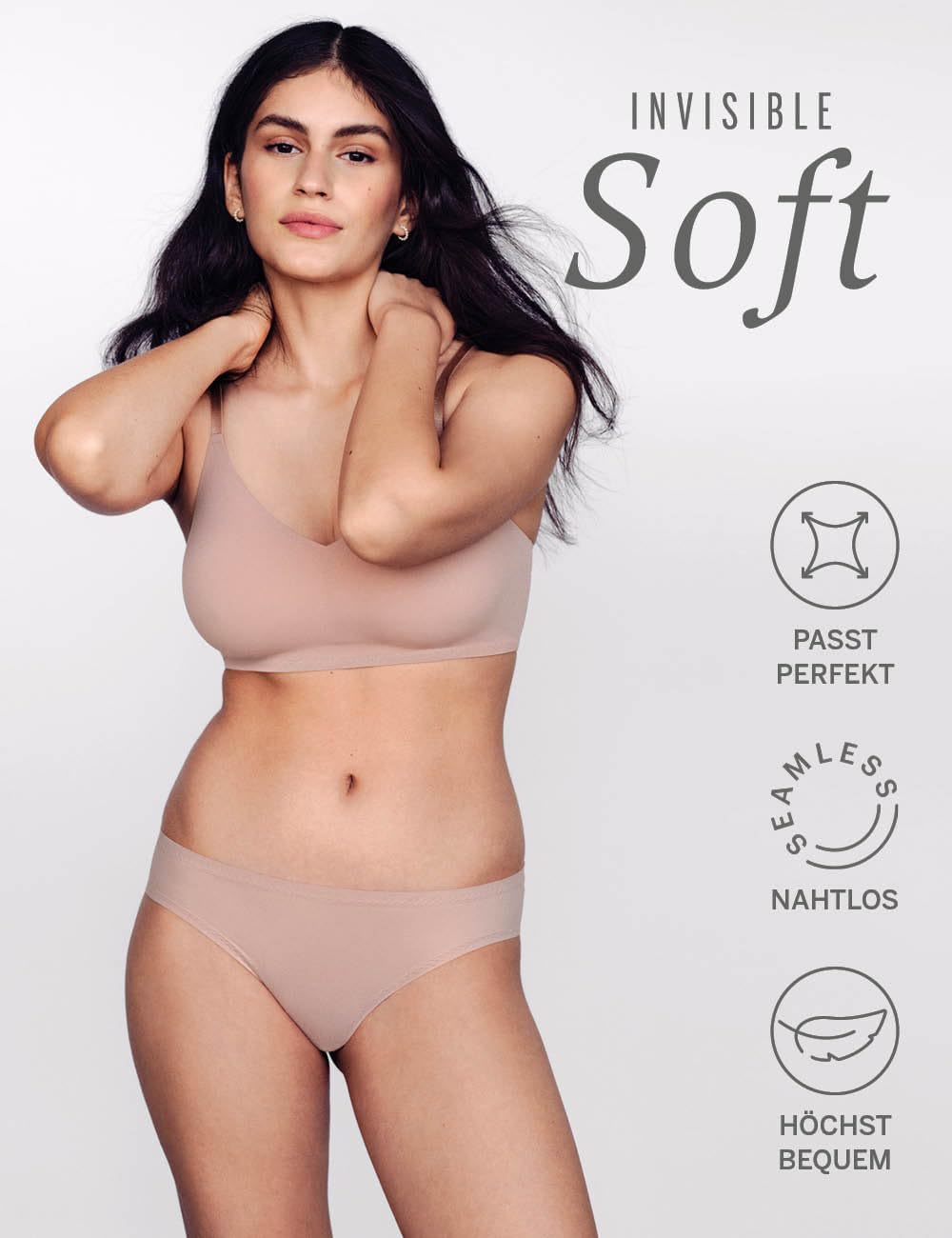Schiesser Damen Trägertop mit Herausnehmbaren Pads-Invisible Soft Unterwäsche 42 Maple_170365, 42 Ma