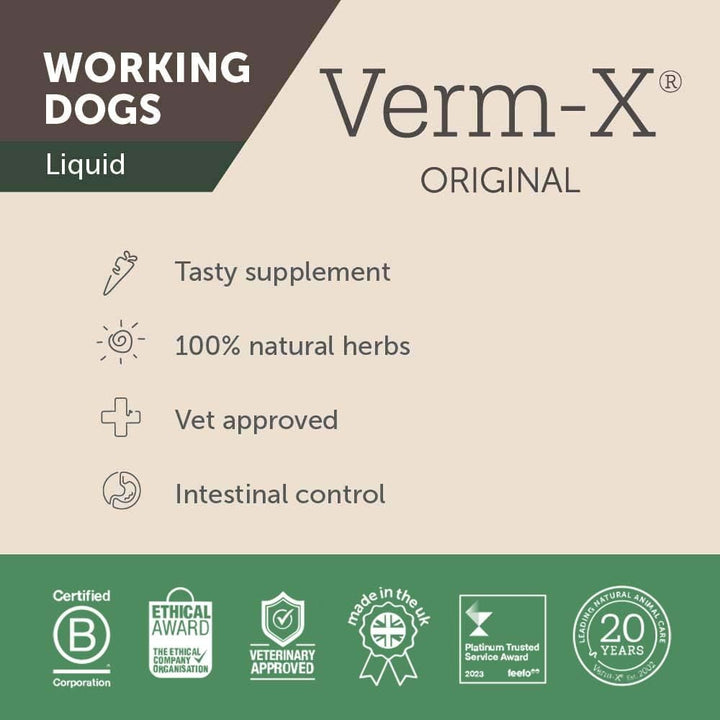 Verm-X Flüssig für Hunde, 1 Liter - 500ml