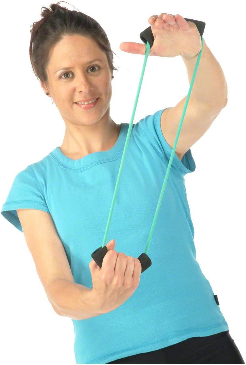 Fitness Ring, 10er Set mittel - grün, mittel - grün