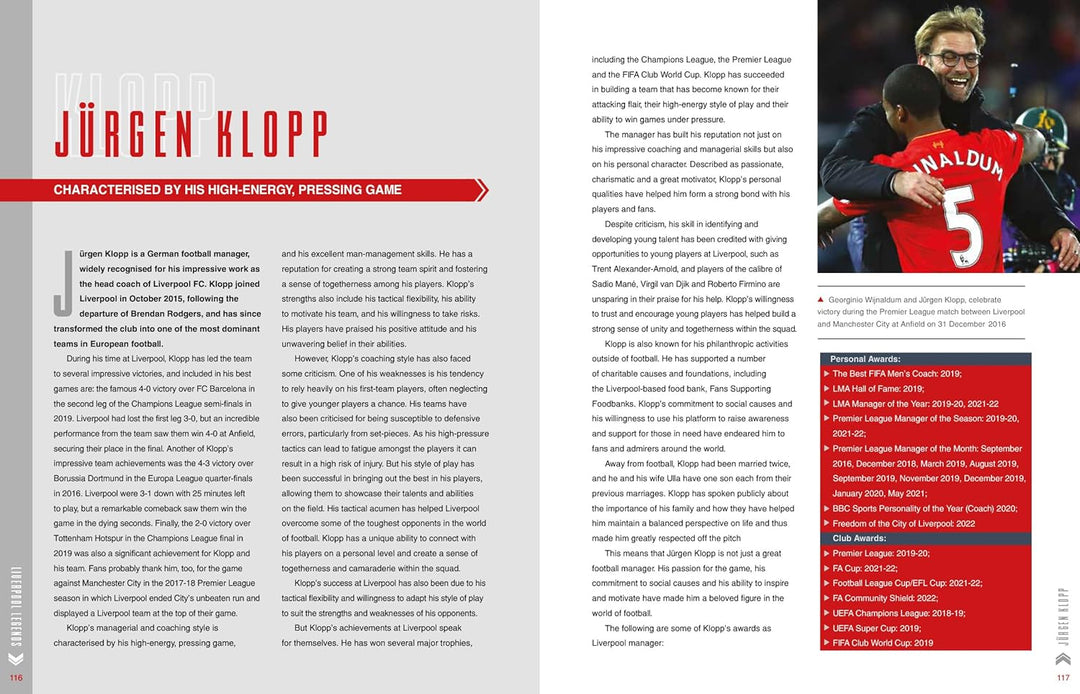 Liverpool Legends, Gebundenes Buch