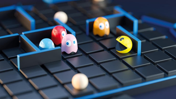 Gigamic, Quoridor PAC-MAN, Familienspiel, Holzspiel, 2-5 Spieler, Ab 8+ Jahren, 15 Minuten, Deutsch,