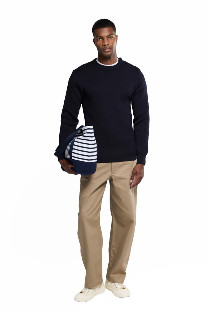 Armor Lux Herren Fouesnant Pullover 36 Bleu, 36 Bleu