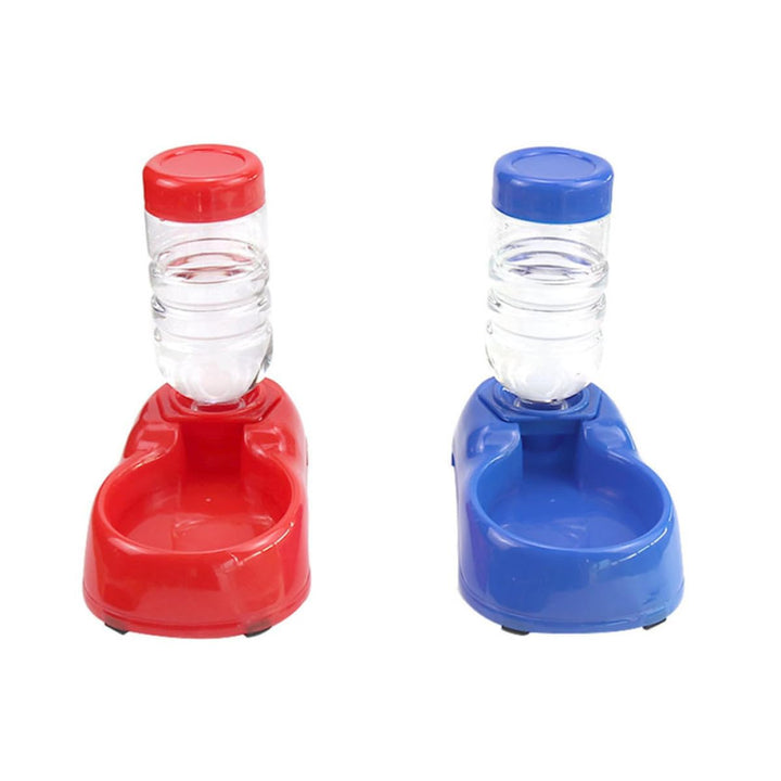 350ml Automatischer Haustier Wasserspender, Kunststoff Rot für Katzen