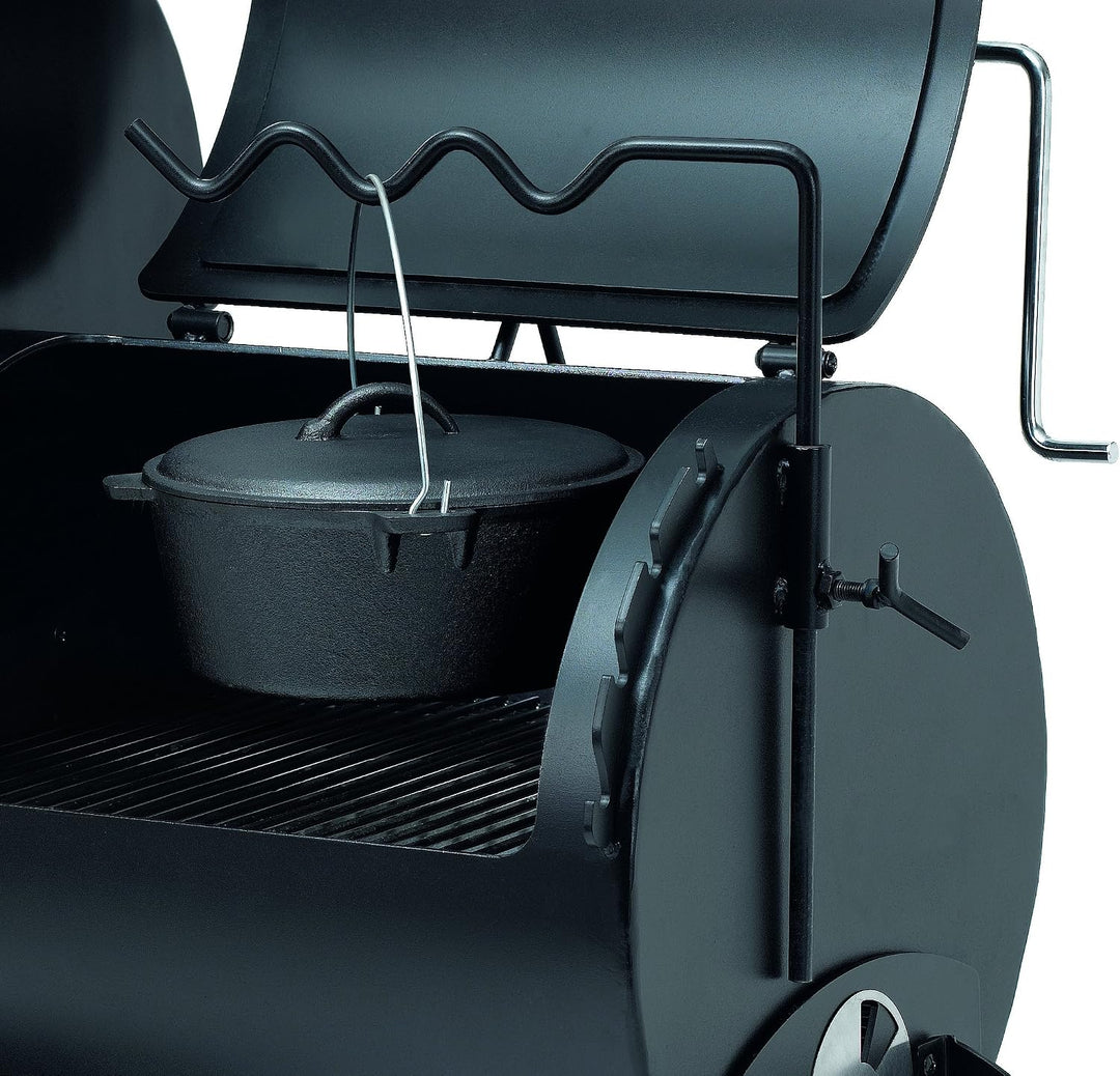 tepro Grillzubehör Universal Topfhalter aus schwarz lackiertem Stahl