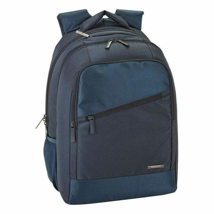 Premium Rucksack F.C. Barcelona Blue Premium - Offiziell - Multi-Taschen