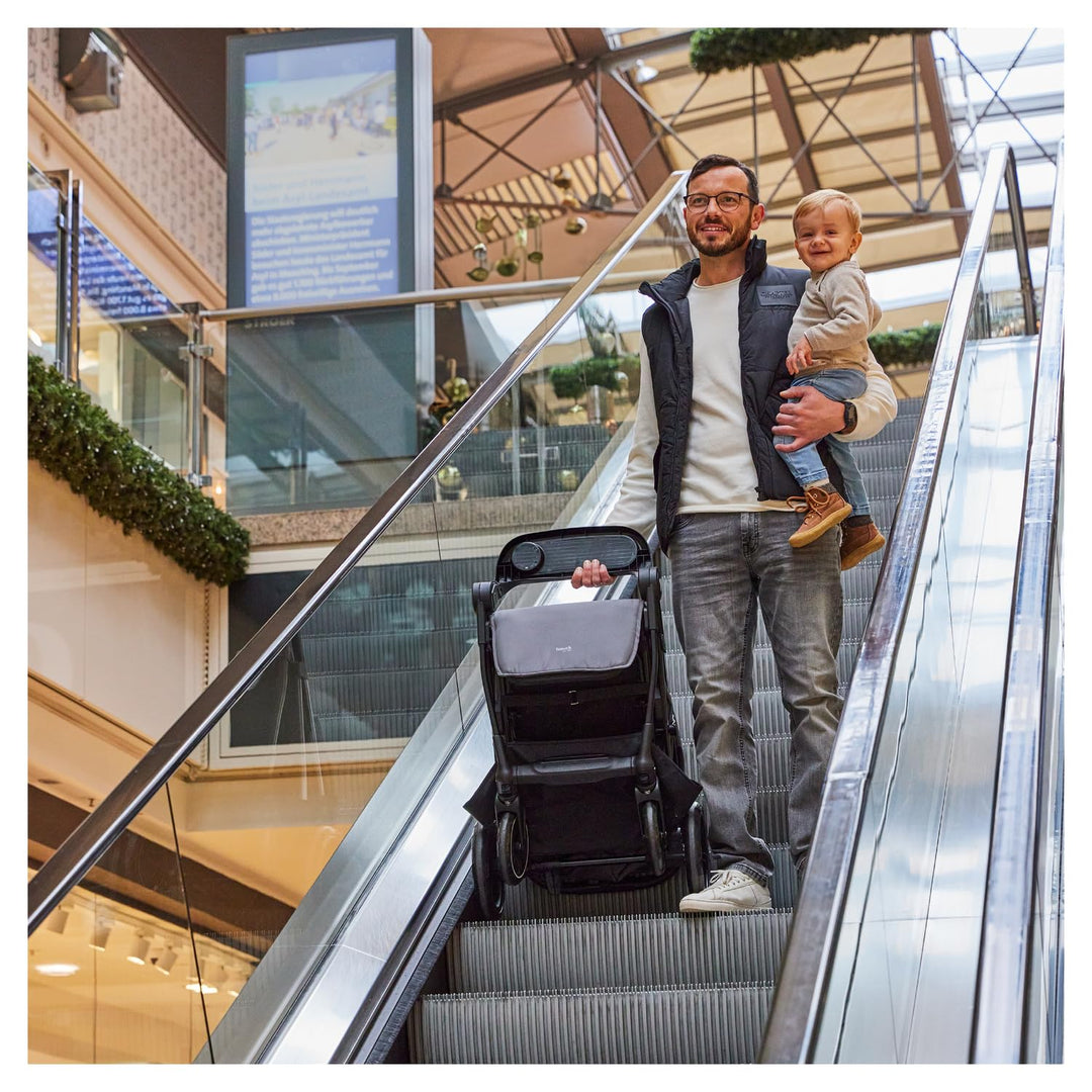 hauck Buggy Shop N Care für Kinder ab Geburt bis 22 kg mit Liegefunktion, Getränkehalter und Snack T