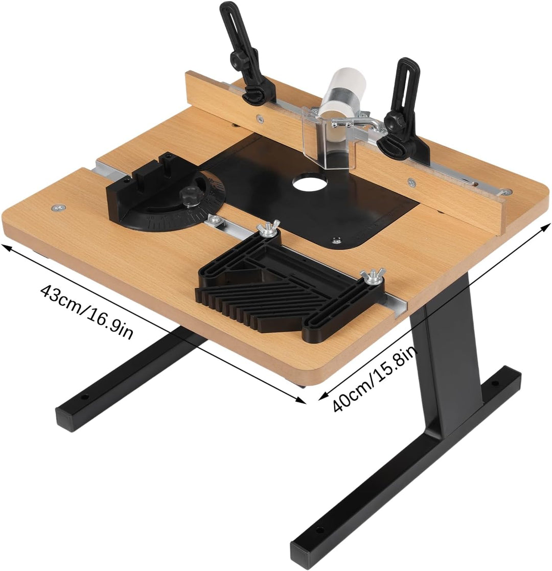 Frästisch Fräse Router Tisch Werkbank MDF Oberfräsen Tragfähigkeit 200kg Zum Schlitzen Trimmen Anfas