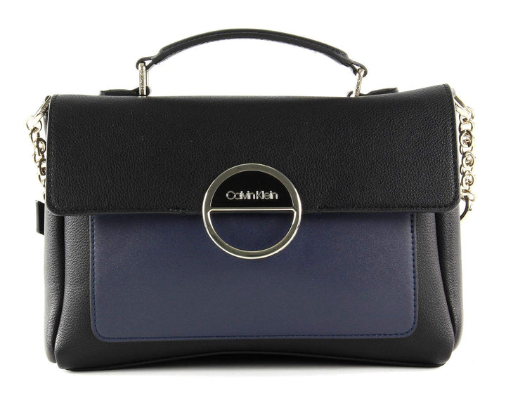 Calvin Klein Disc Top Handle Md Tornistertasche Schwarz (Black Mix), Schwarz (Black Mix)